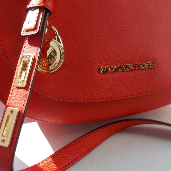 Michael Kors New Saffiano Leather Saffiano Handbag - Picture 9 of 14